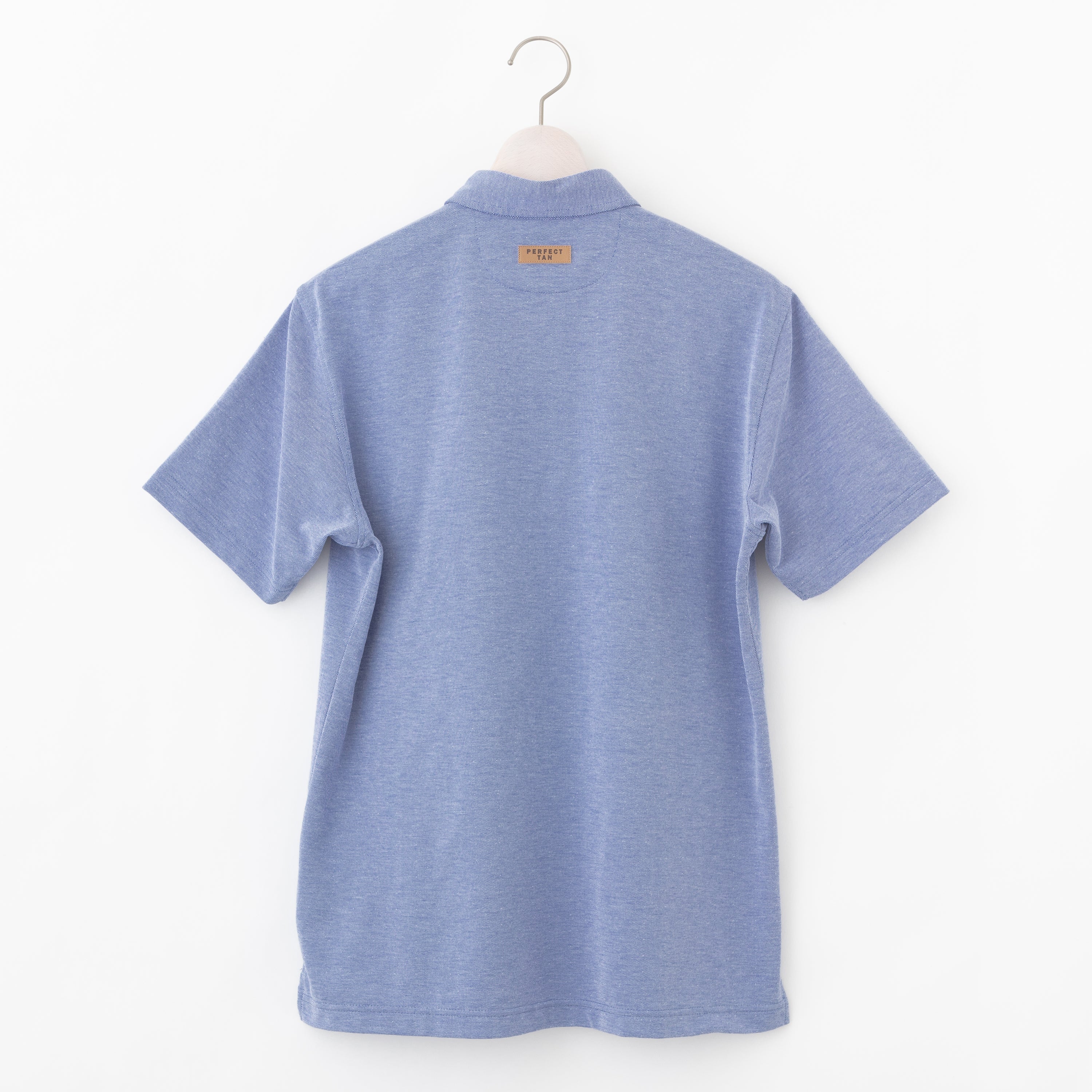 《SALE》シャンブレーポロシャツ 〈MENS〉