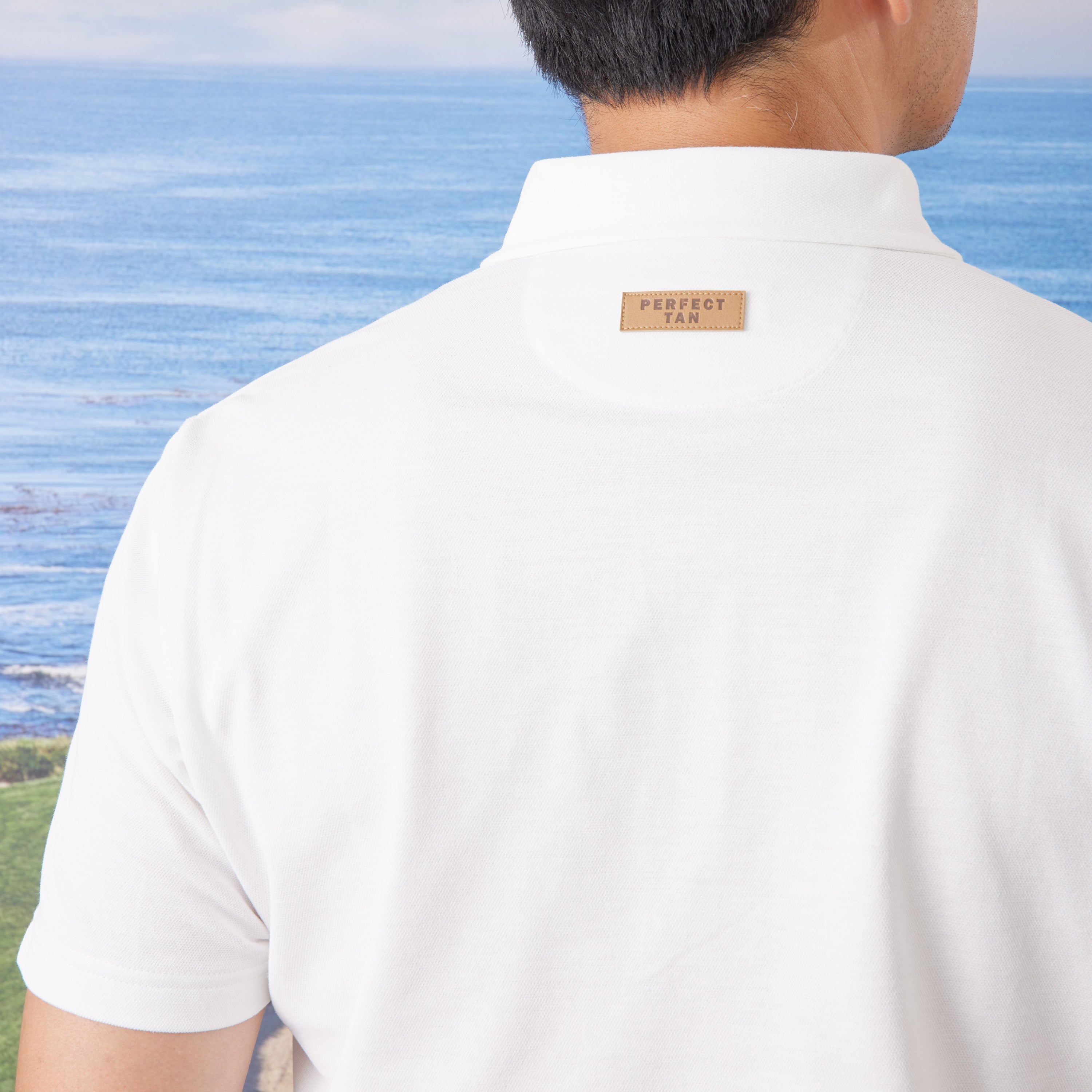 《SALE》シャンブレーポロシャツ 〈MENS〉