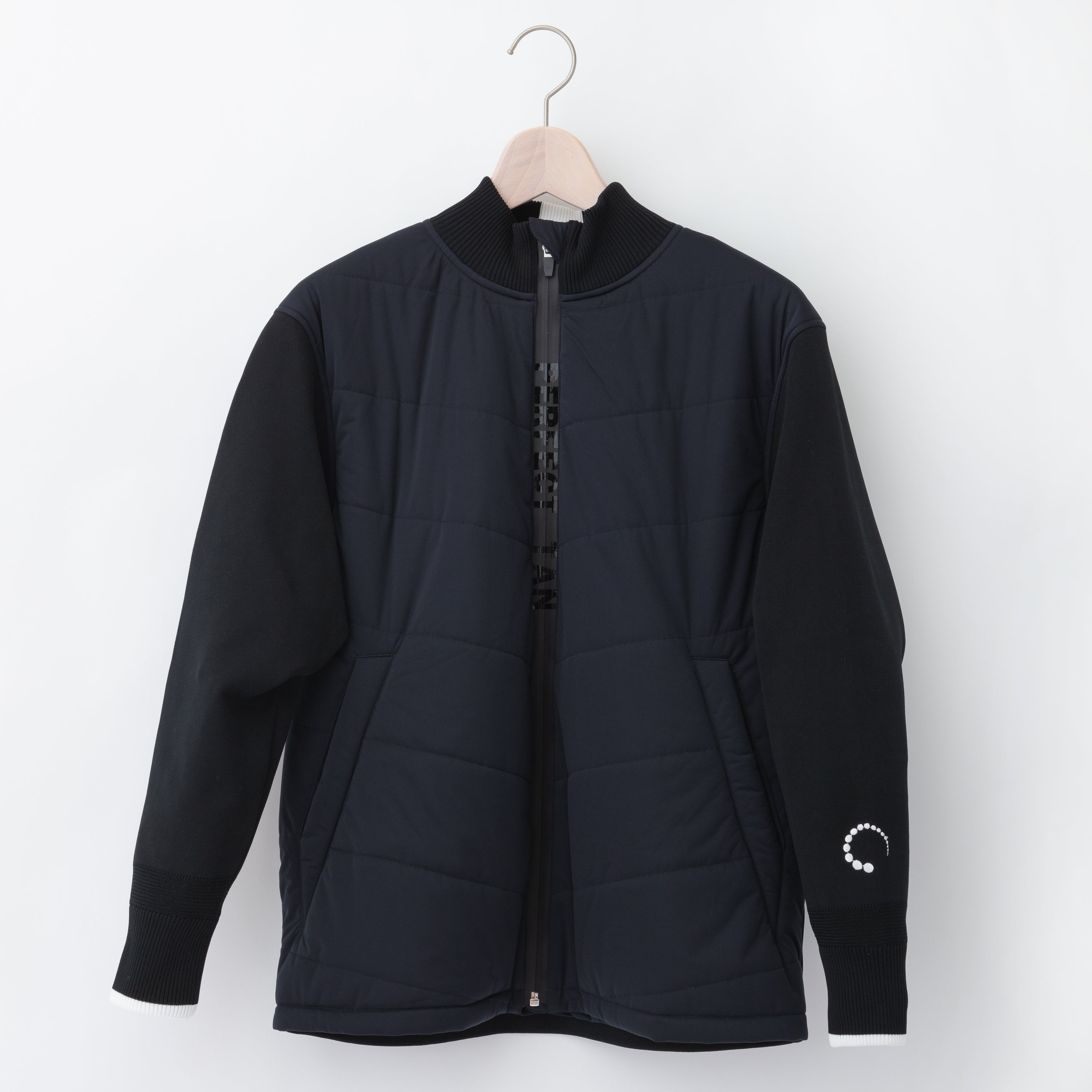 《SALE》ニット×ダウン ジャケット〈MENS〉