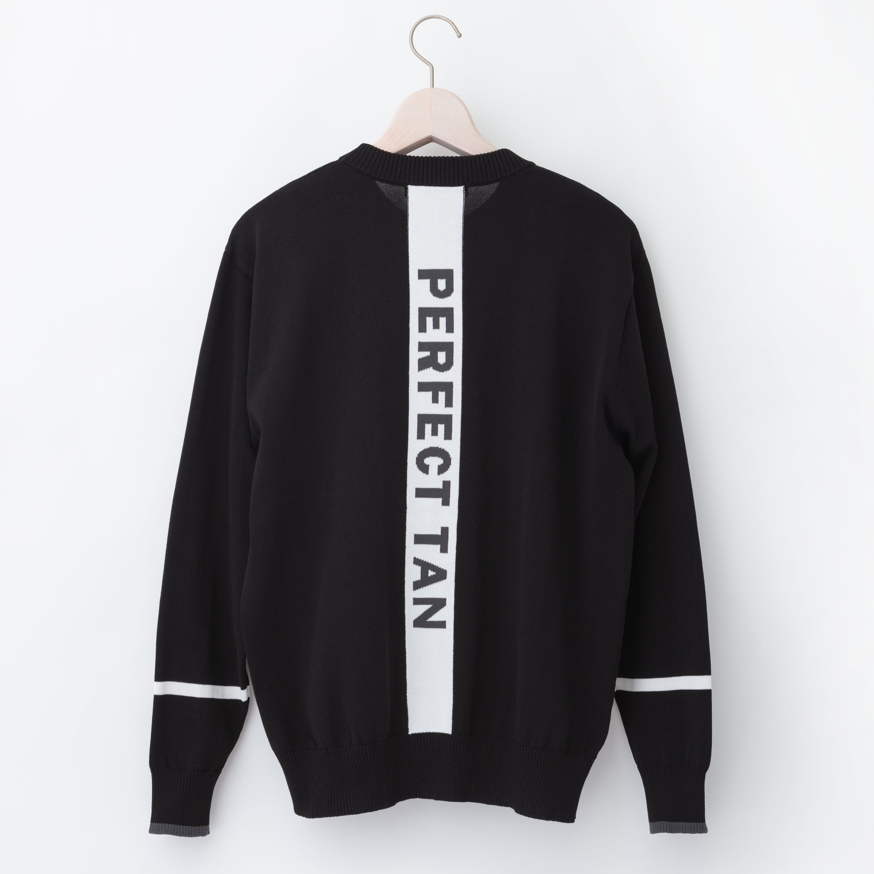 《SALE》ハリーストレッチ 12Gニット ライントップス〈MENS〉