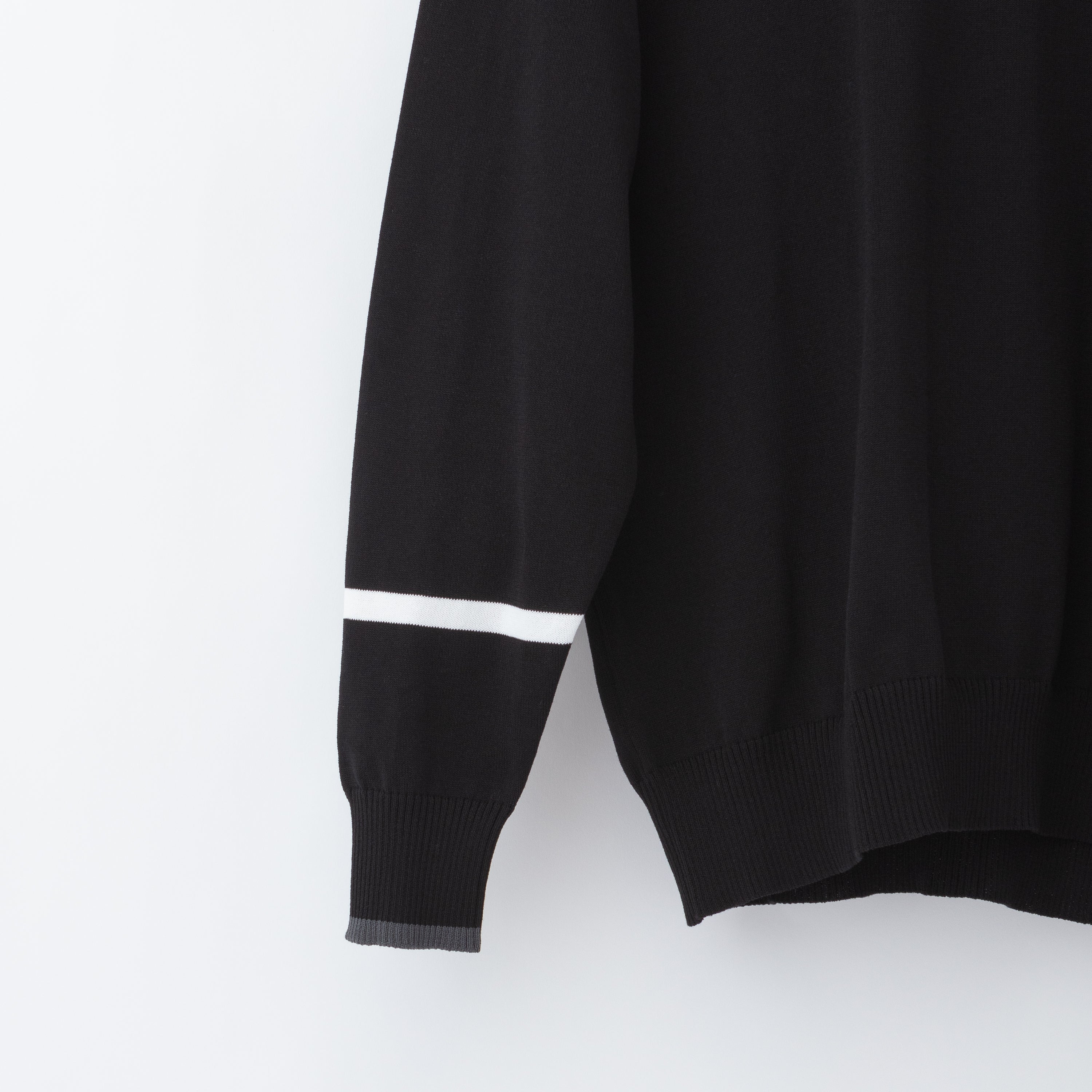 《SALE》ハリーストレッチ 12Gニット ライントップス〈MENS〉