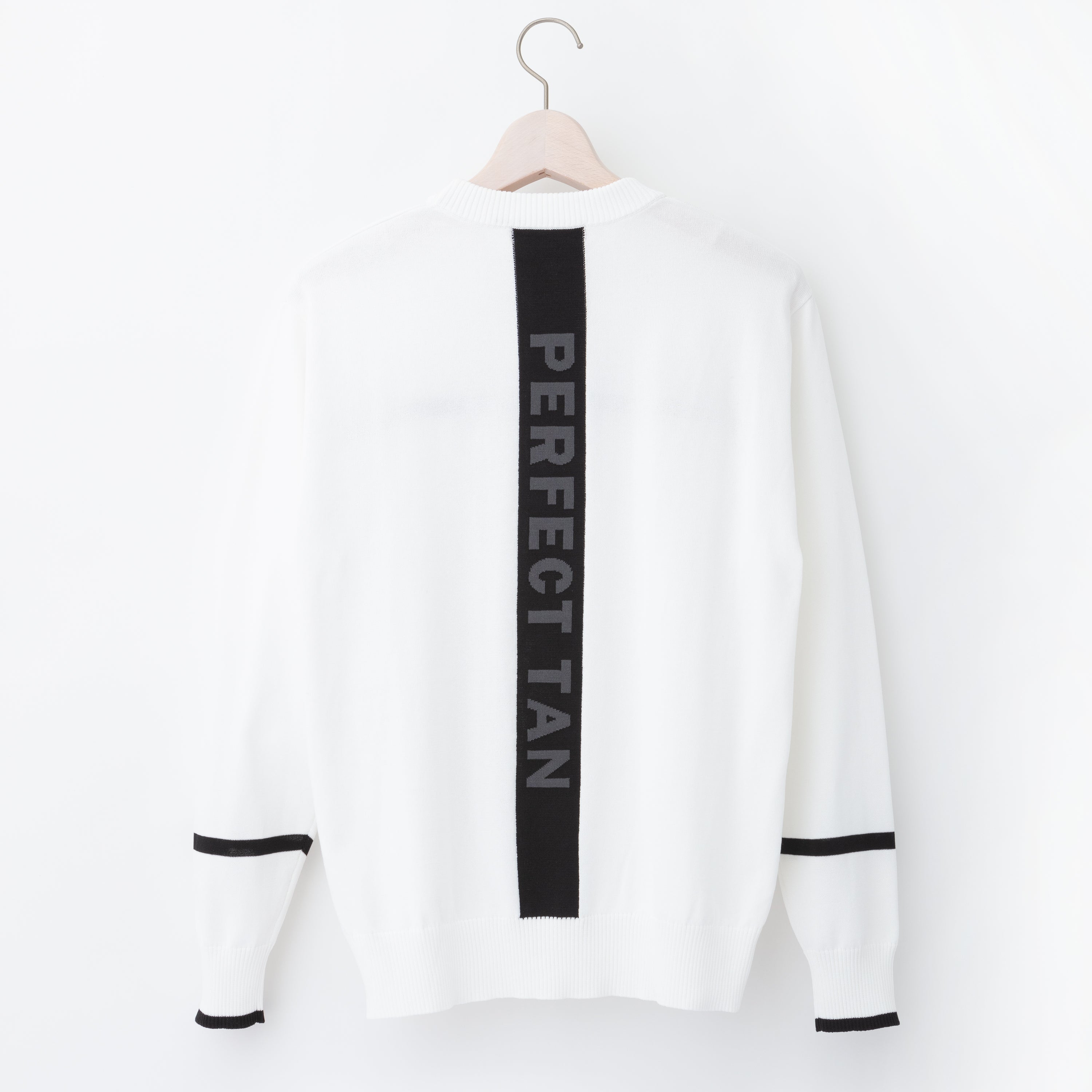 《SALE》ハリーストレッチ 12Gニット ライントップス〈MENS〉