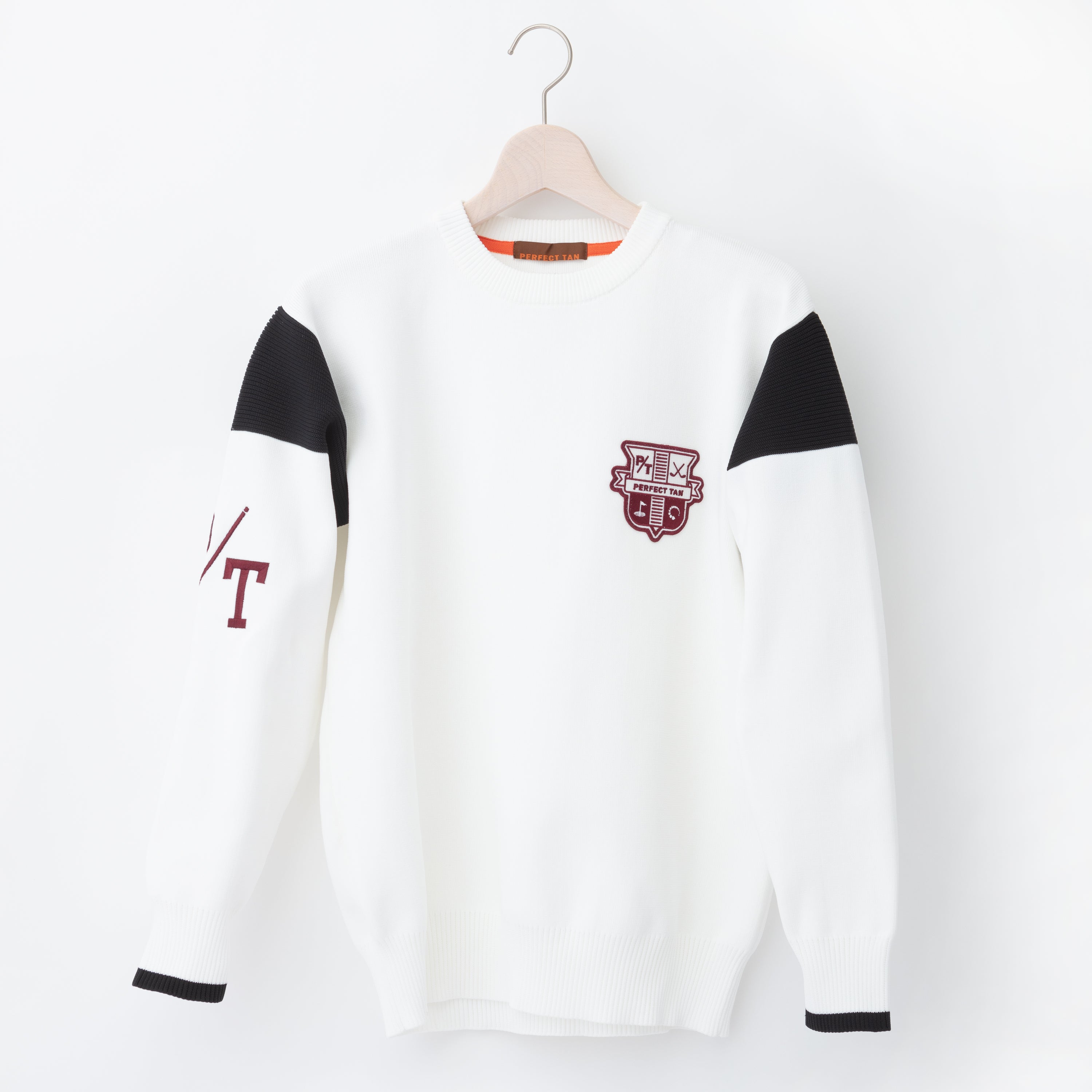 《SALE》FIT TECH 12Gニット 配色トップス〈MENS〉