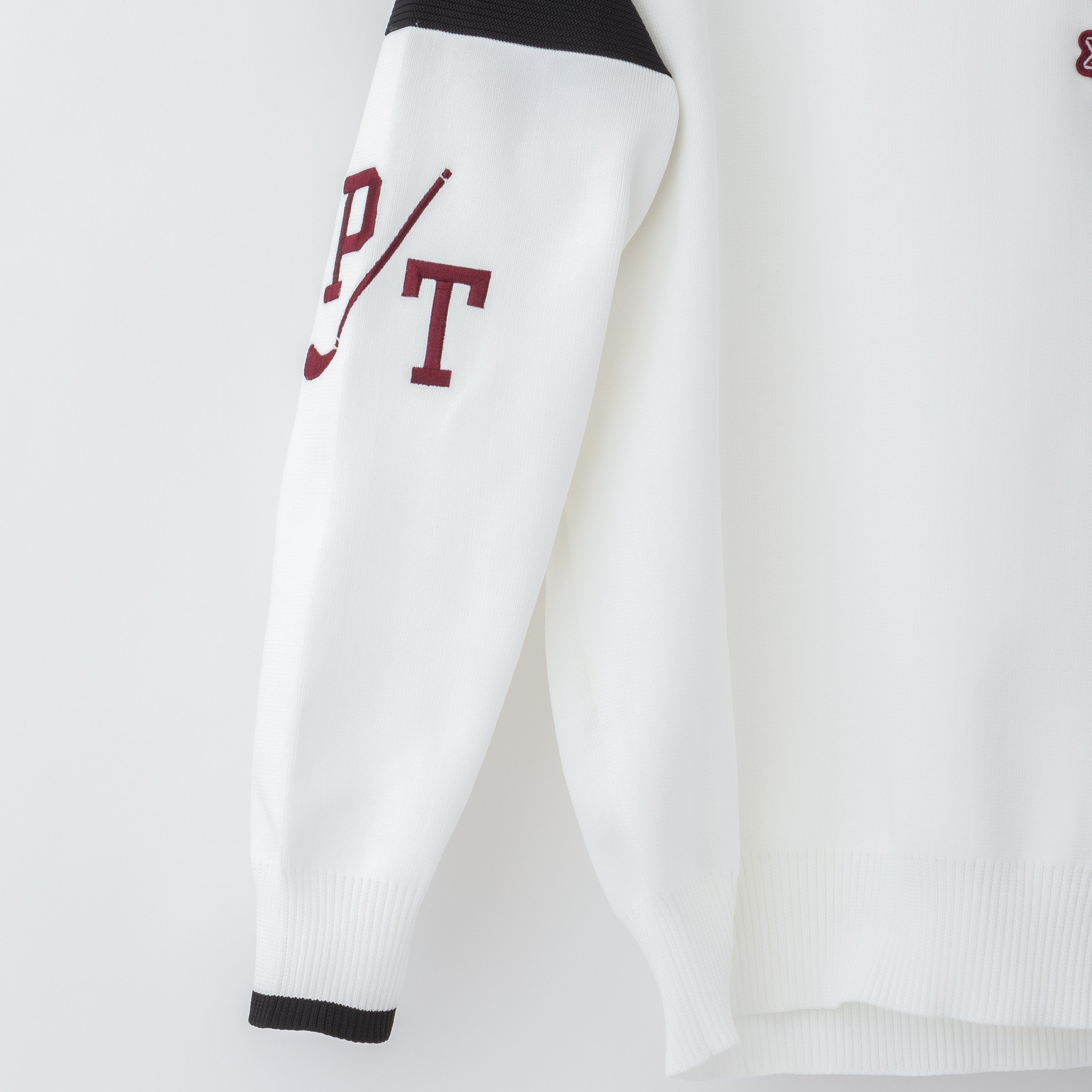 《SALE》FIT TECH 12Gニット 配色トップス〈MENS〉