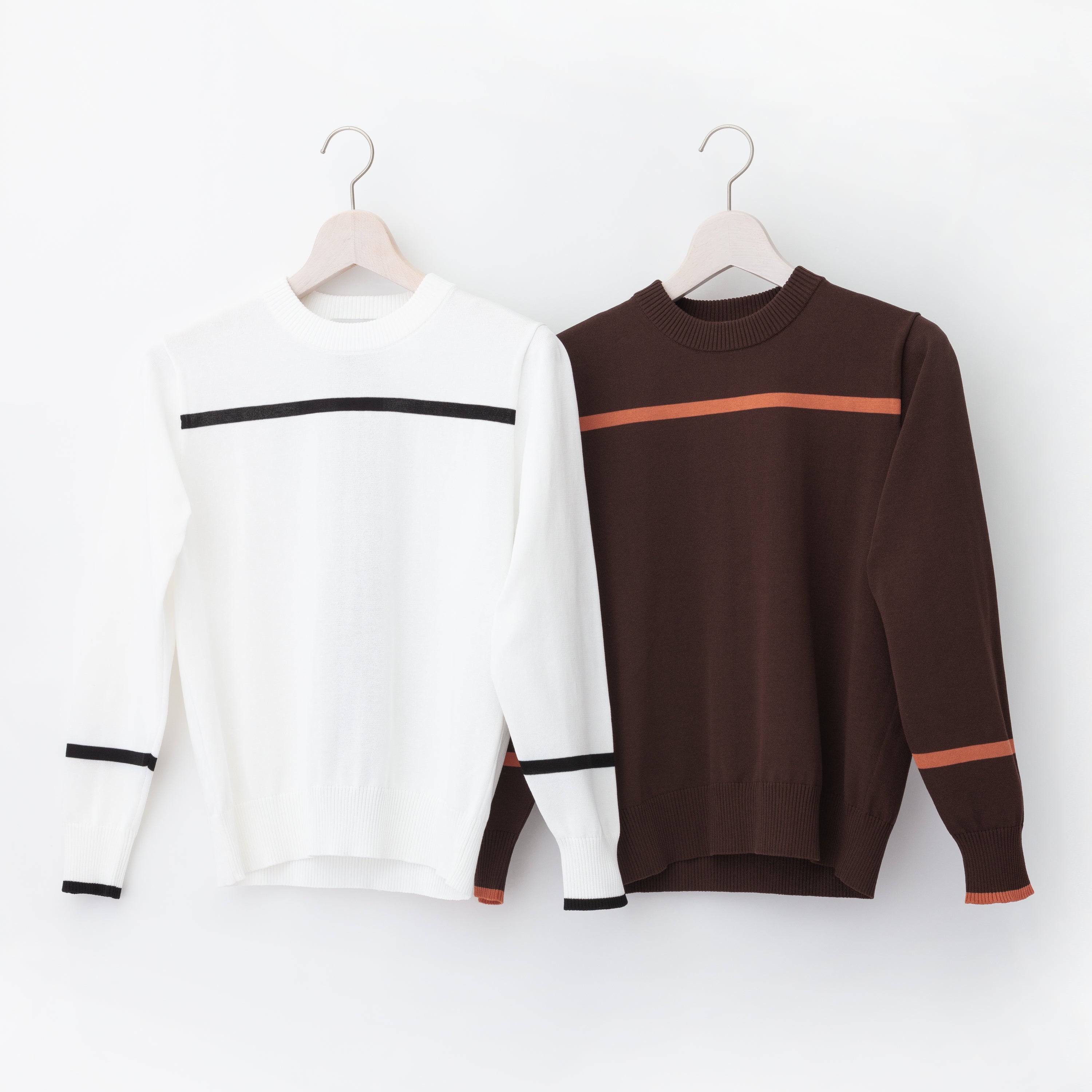 《SALE》ハリーストレッチ 12Gニット ライントップス〈WOMENS〉