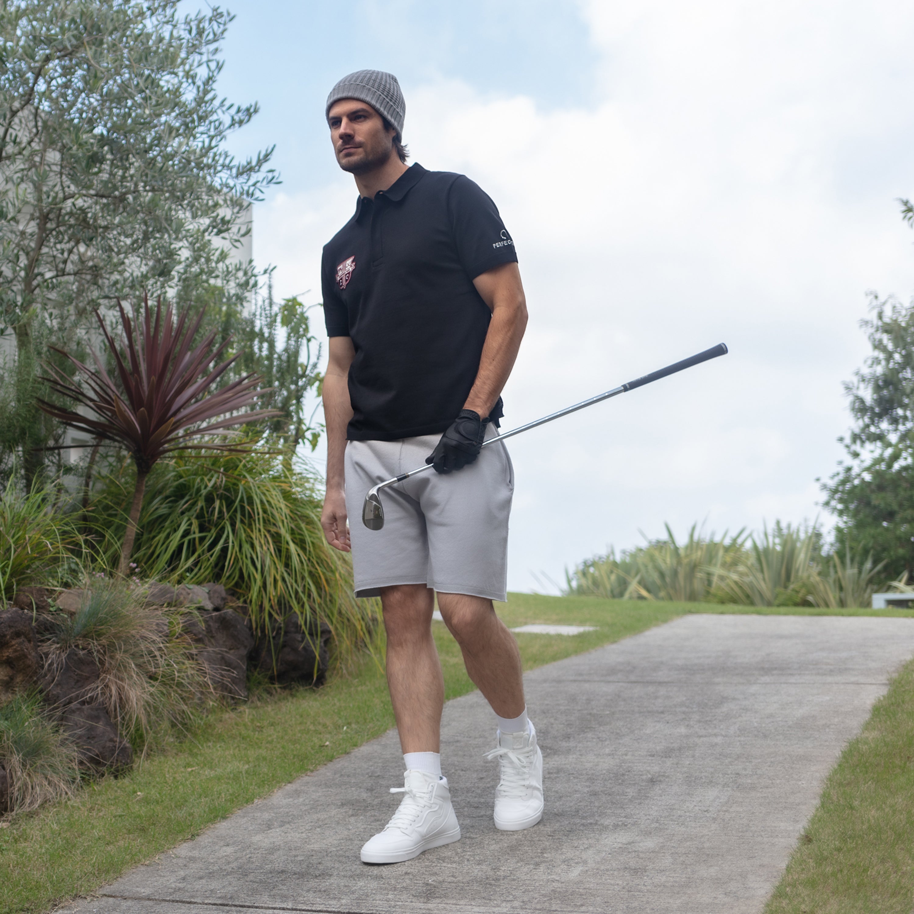 《SALE》ハイゲージニットポロ 〈MENS〉